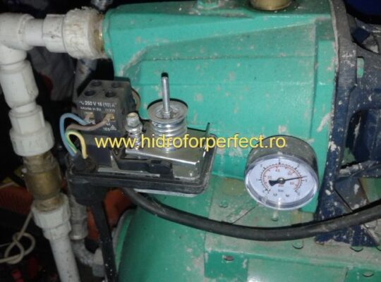 Reglaj presiune hidrofor Bucuresti si Ilfov